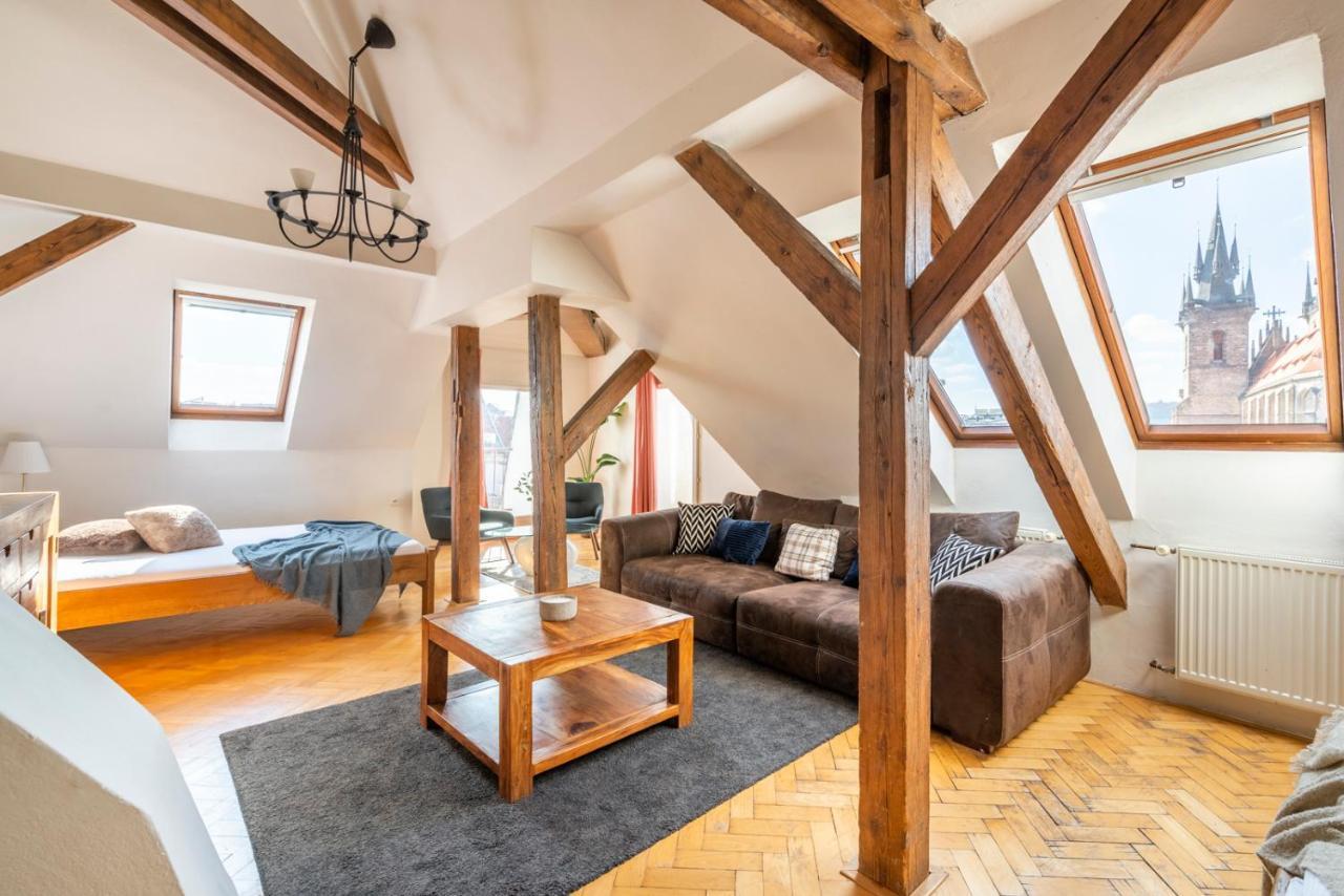 Stupartska - Tyn Church View Residence With Terrace Praha Bagian luar foto